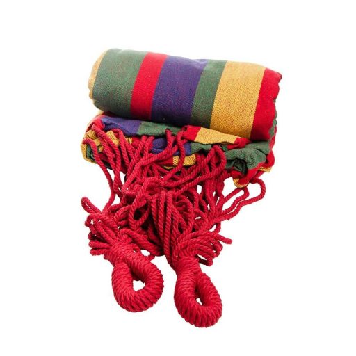 Houpací síť pro dvě osoby - červená