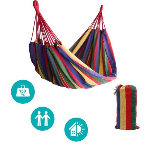 Houpací síť pro dvě osoby - červená