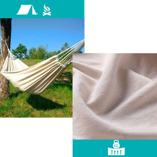 Houpací síť pro dvě osoby - béžová