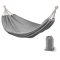 Houpací síť pro dvě osoby - šedá