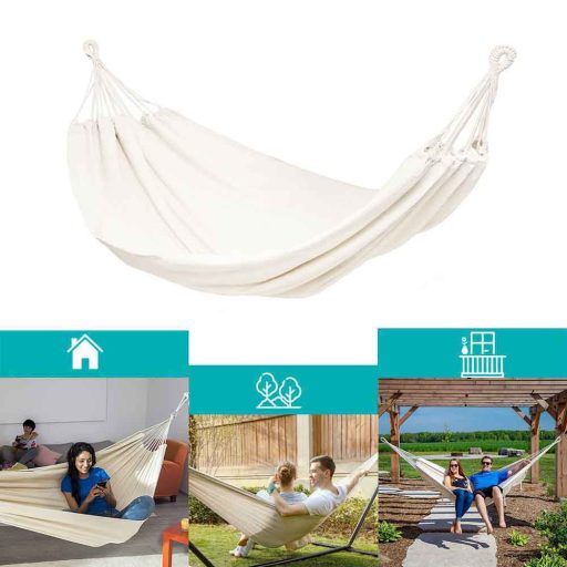 Houpací síť pro dvě osoby-naturální