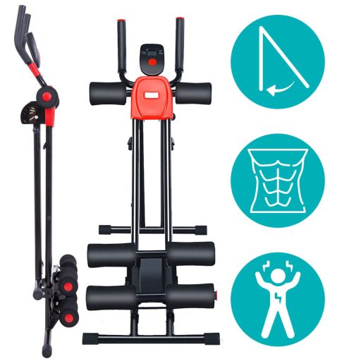 Posilovací stroj na ramenní a břišní svaly