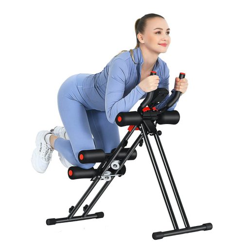 Posilovací stroj na ramenní a břišní svaly