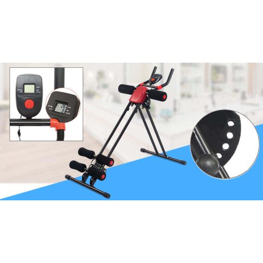 Posilovací stroj na ramenní a břišní svaly