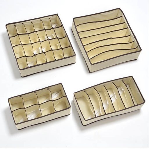 4-dílný organizér-béžový