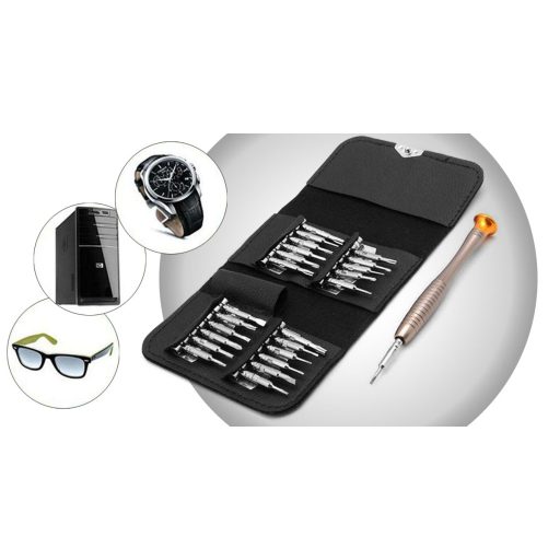 25 dílná sada přesných šroubováků