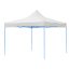 Skládací zahradní pavilon - různé typy - 2,9x2,9m - bílá