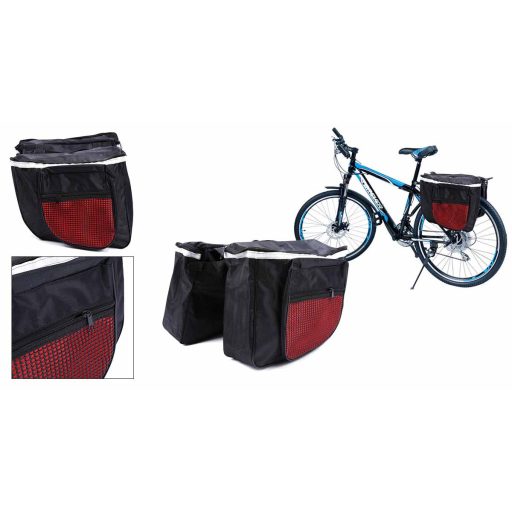 Dvojitá taška na kolo