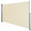 Zatahovací boční markýza volitelná v typu a barvě - jednoduchá, béžová