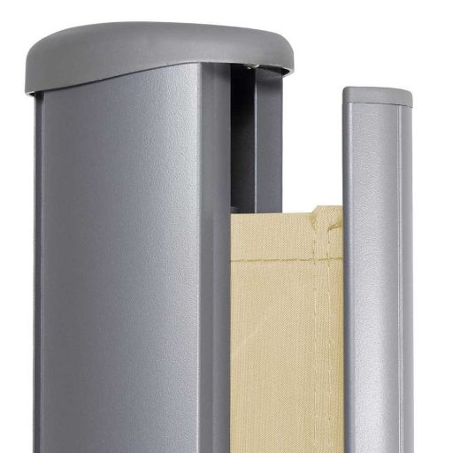 Zatahovací boční markýza volitelná v typu a barvě - jednoduchá, béžová