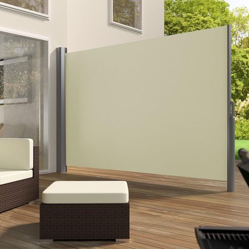 Zatahovací boční markýza volitelná v typu a barvě - jednoduchá, béžová