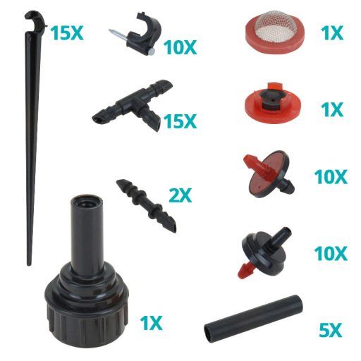 Kapková závlaha do malé zahrady