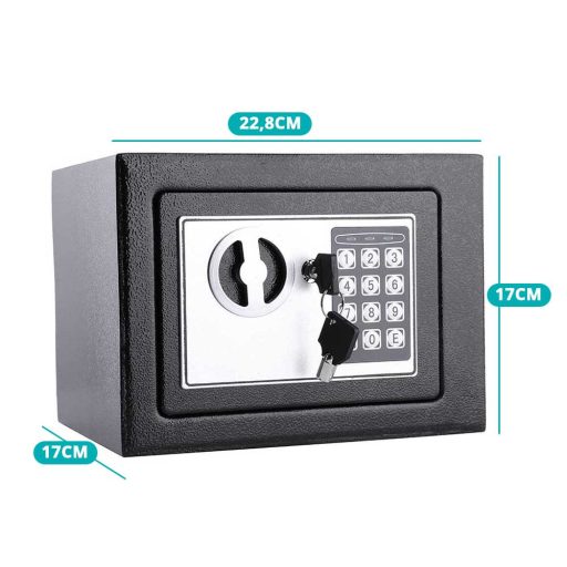 Digitální trezor ve 2 typech - malý, černý