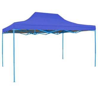   Skládací zahradní pavilon - různé typy - 2,9x4,25m - modrá - pavilon