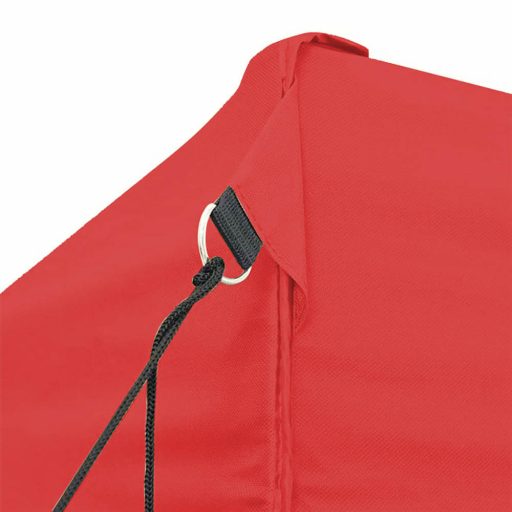 Skládací zahradní pavilon - různé typy - 2,9x4,25m - červená - pavilon