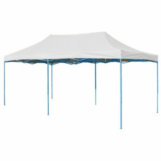   Skládací zahradní pavilon - různé typy - 2,9x5,7 - bílá - pavilon
