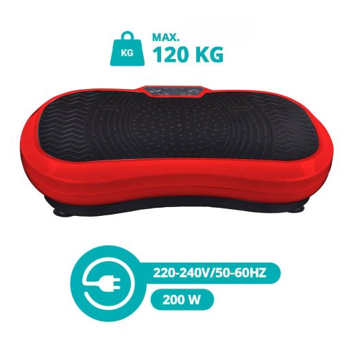 Vibrační plošina ve 3 barvách - červená