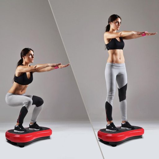 Vibrační plošina ve 3 barvách - červená