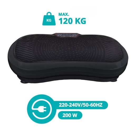 Vibrační plošina ve 3 barvách - černá