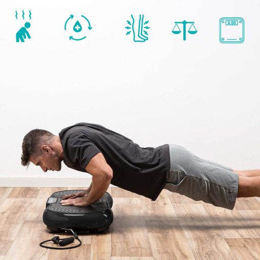 Vibrační plošina ve 3 barvách - černá