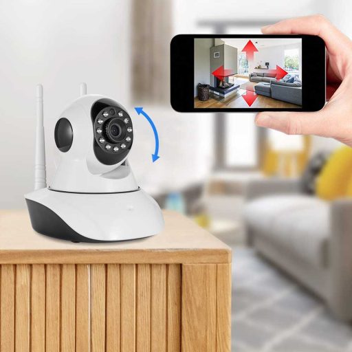 Otočná WiFi kamera s 2 anténami