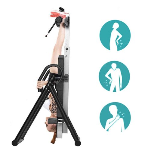 Inverzní lavice na uvolnění páteře