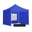 Skládací zahradní pavilon - různé typy - 2,9x2,9m - modrá - pavilon+boční stěna+přenosná taška