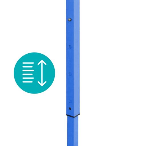 Skládací zahradní pavilon - různé typy - 2,9x4,25m - modrá - pavilon+přenosná taška