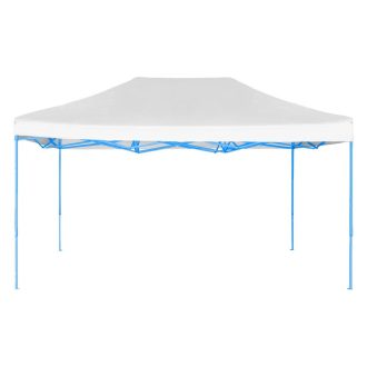   Skládací zahradní pavilon - různé typy - 2,9x4,25m - bílá - pavilon+přenosná taška