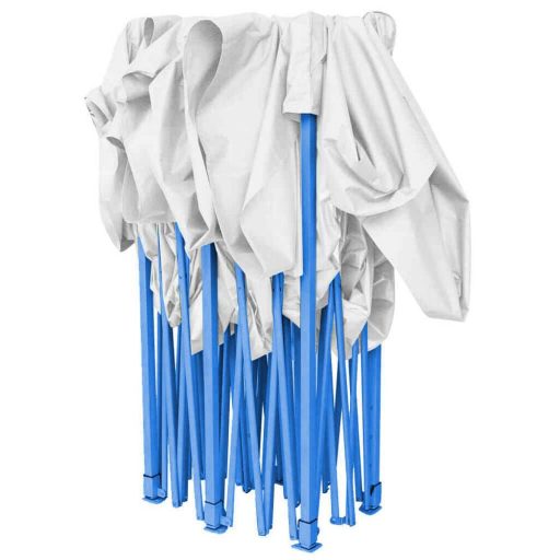 Skládací zahradní pavilon - různé typy - 2,9x4,25m - bílá - pavilon+přenosná taška