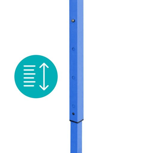 Skládací zahradní pavilon - různé typy - 2,9x4,25m - bílá - pavilon+přenosná taška