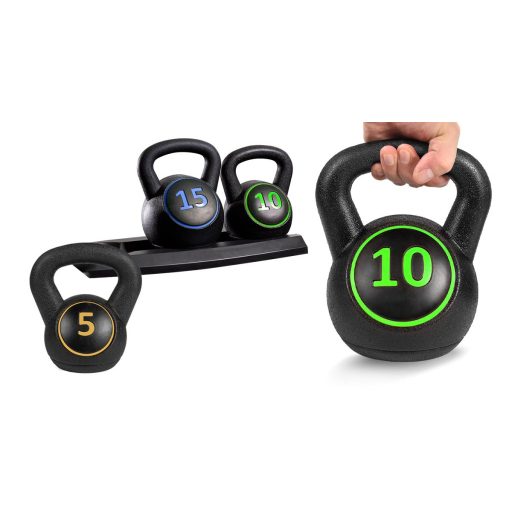 Kettlebell sada, 3 kusová