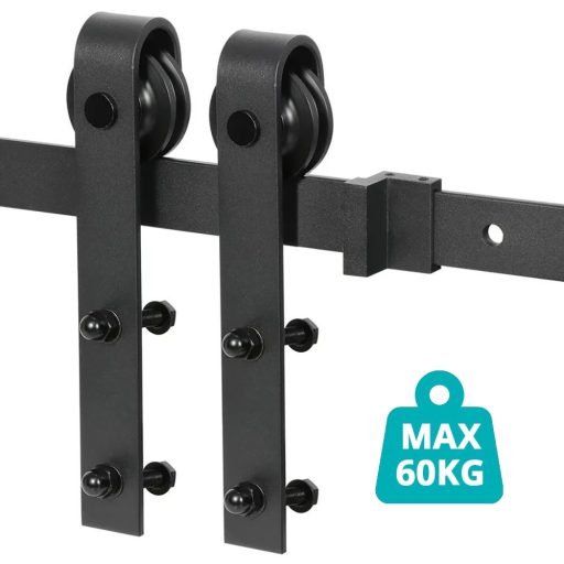 Kolejnice na posuvné dveře ve 2 typech - jednoduchý