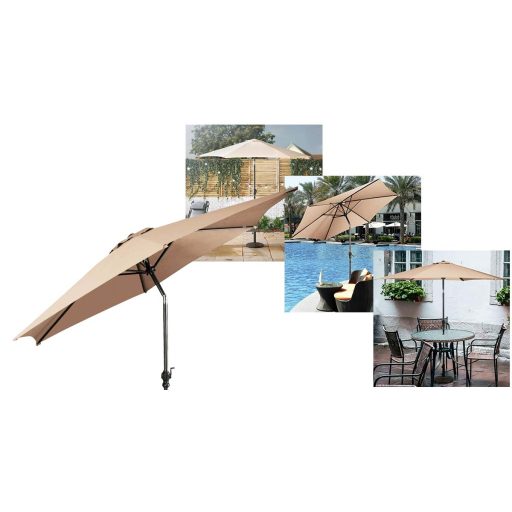 Naklápěcí, velký slunečník