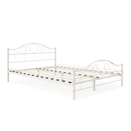 Mimi postelový rám s roštem jako dárek, ve více rozměrech a barvách - bílý 160x200 cm