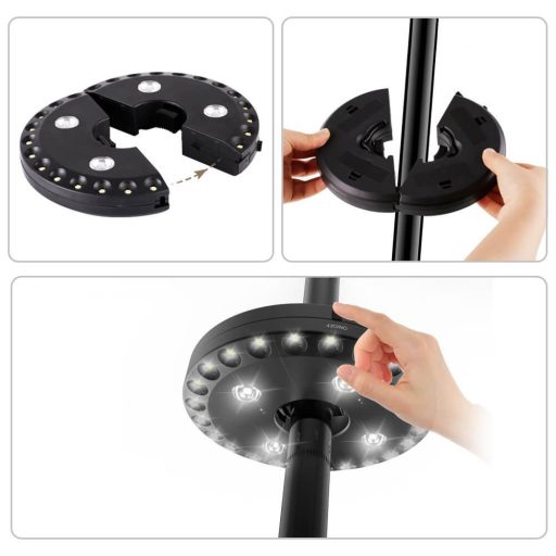 LED lampa ke slunečníkům