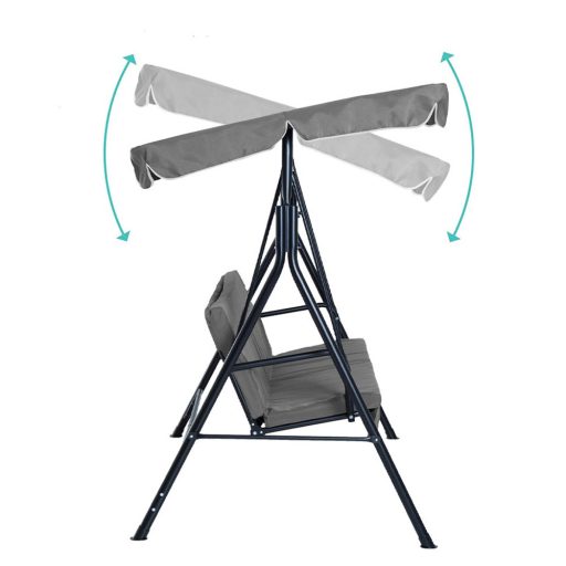 Zahradní houpačka ve volitelných barvách - šedá