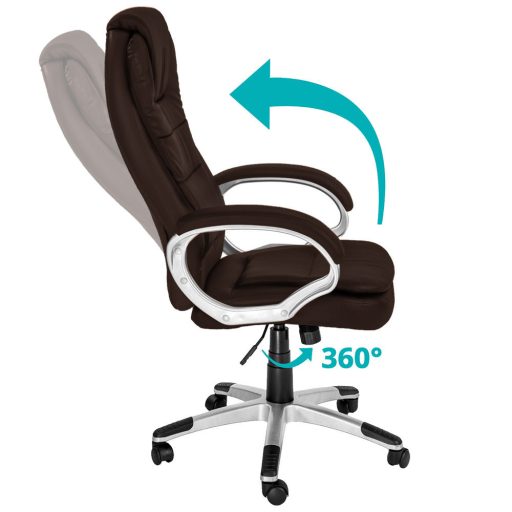 Šéfovská kancelářská židle RELAX ve více barvách - hnědá