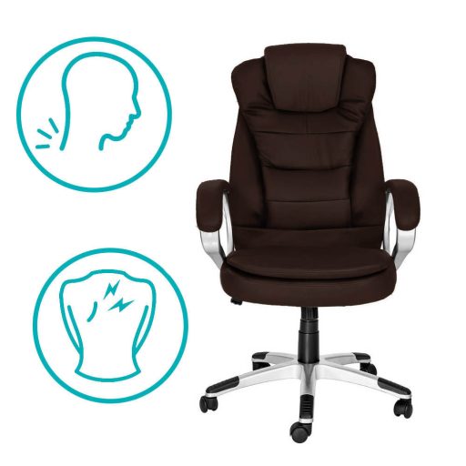 Šéfovská kancelářská židle RELAX ve více barvách - hnědá