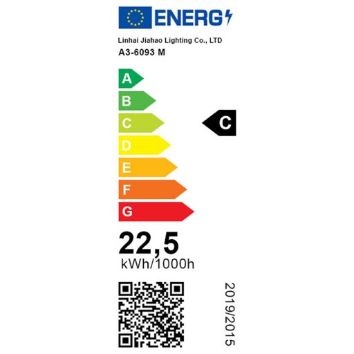 Voděodolný světelný dekorační řetěz, 15 ks E27 LED žárovek, 14,6 m, teplá bílá