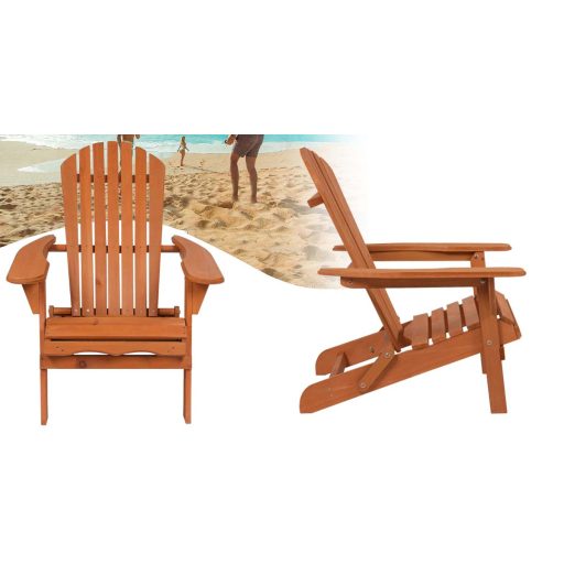 Dřevěná skládací zahradní židle