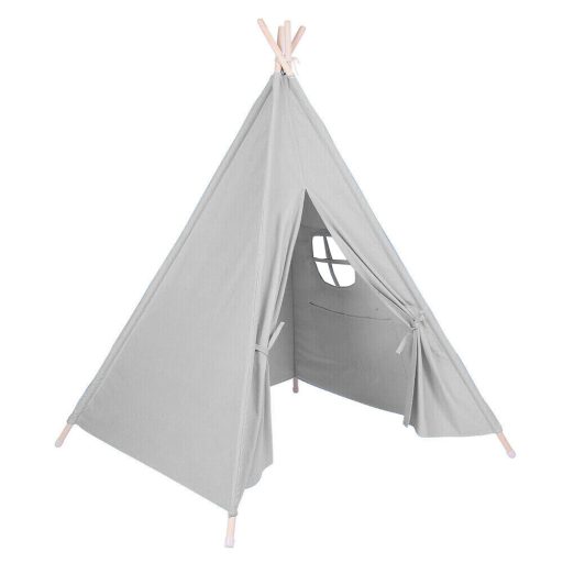 Indiánský stan pro děti ve více barvách, šedý