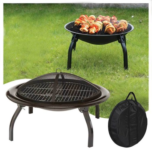Ohniště s grilem a přenosnou taškou jako dárek