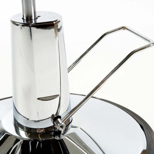 Kadeřnická židle s nastavitelnou výškou - černá