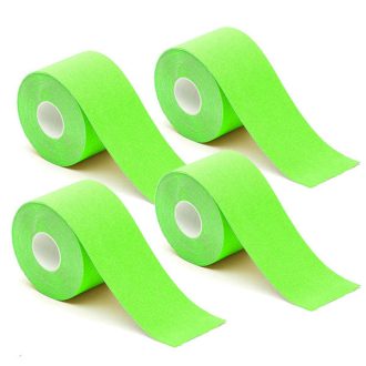 Kineziologické pásky ve volitelné barvě, 4ks - zelená