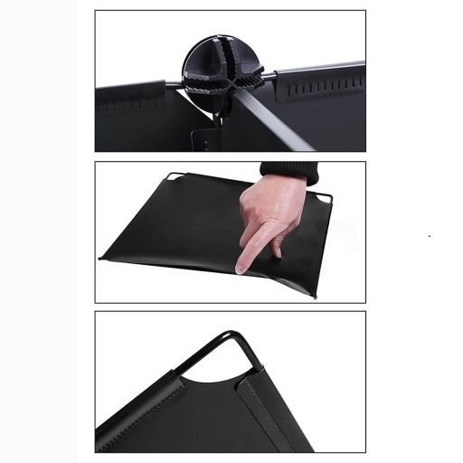 Plastová skládací skříň - černá