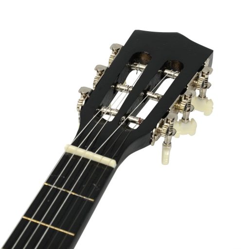 Akustická kytara s příslušenstvím pro začátečníky s ladičkou jako dárek, ve 2 barvách - černá