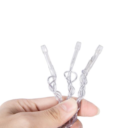 Světelný rampouchový LED závěs ve 2 velikostech, studená bílá - 230 LED