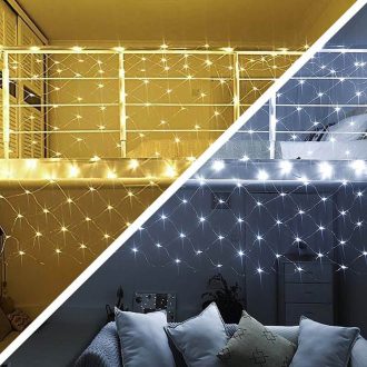 128 LED světelný řetěz ve 2 barvách