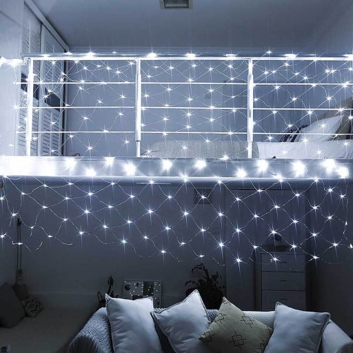 128 LED světelný řetěz ve 2 barvách